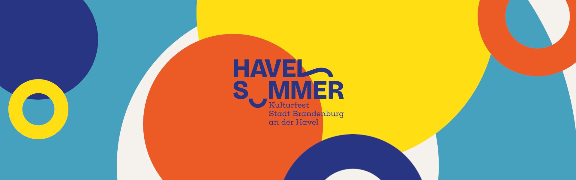 Logo des Haveslommers in blau.